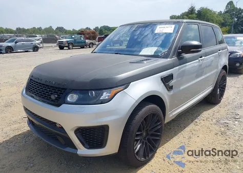 2016 Land Rover Range Rover Sport Svr z USA, uszkodzony, nr VIN SALWZ2EF6GA546565
